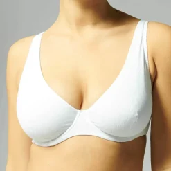 Soutien-gorge avec armatures décolleté plongeant