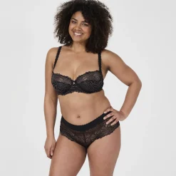 Soutien-gorge avec armatures grand confort - Noir