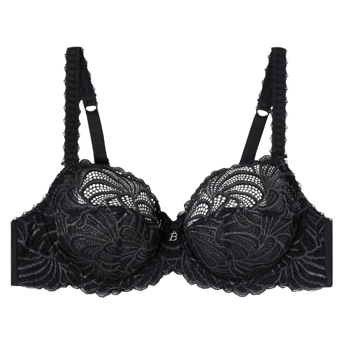 Soutien-gorge avec armatures grand confort - Noir
