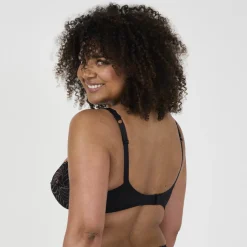 Soutien-gorge avec armatures grand confort - Noir