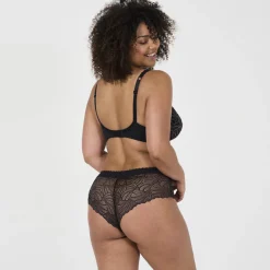 Soutien-gorge avec armatures grand confort - Noir