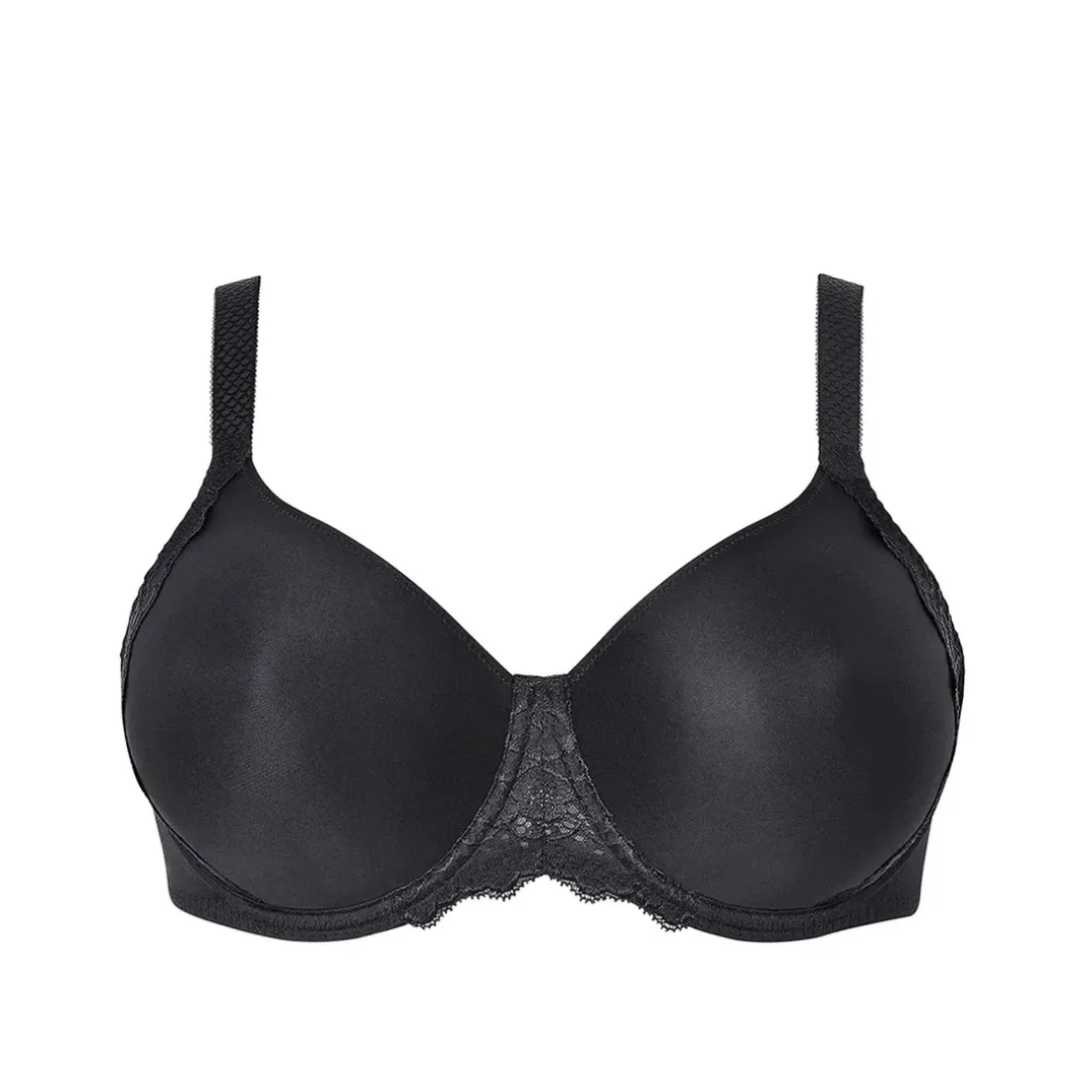 Soutien-gorge avec armatures moulé rigide noir