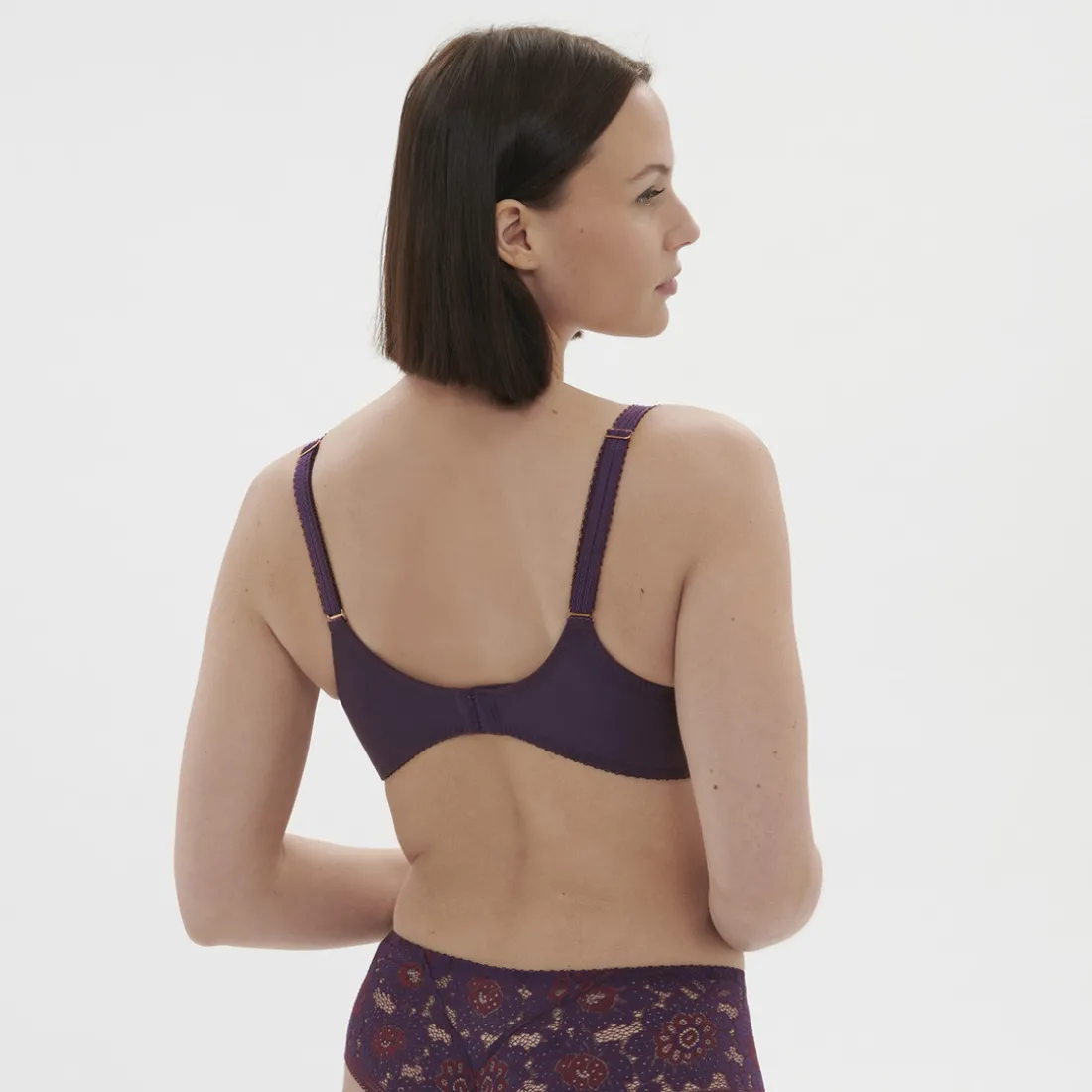 Soutien-gorge avec armature violet