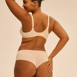 Soutien-gorge avec armature emboitant Beige Chic