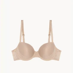 Soutien-gorge avec bonnet à mémoire de forme or