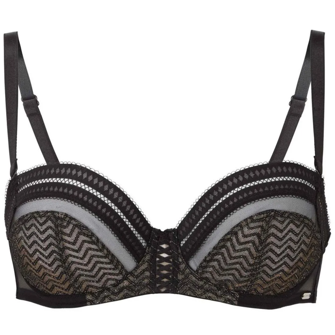 Soutien-gorge balconnet armatures