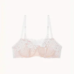 Soutien-gorge bandeau à armatures - Beige
