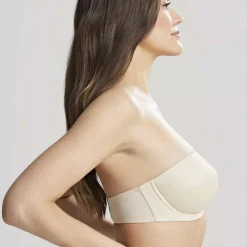 Soutien-Gorge Bandeau à Bretelles Amovibles Chair