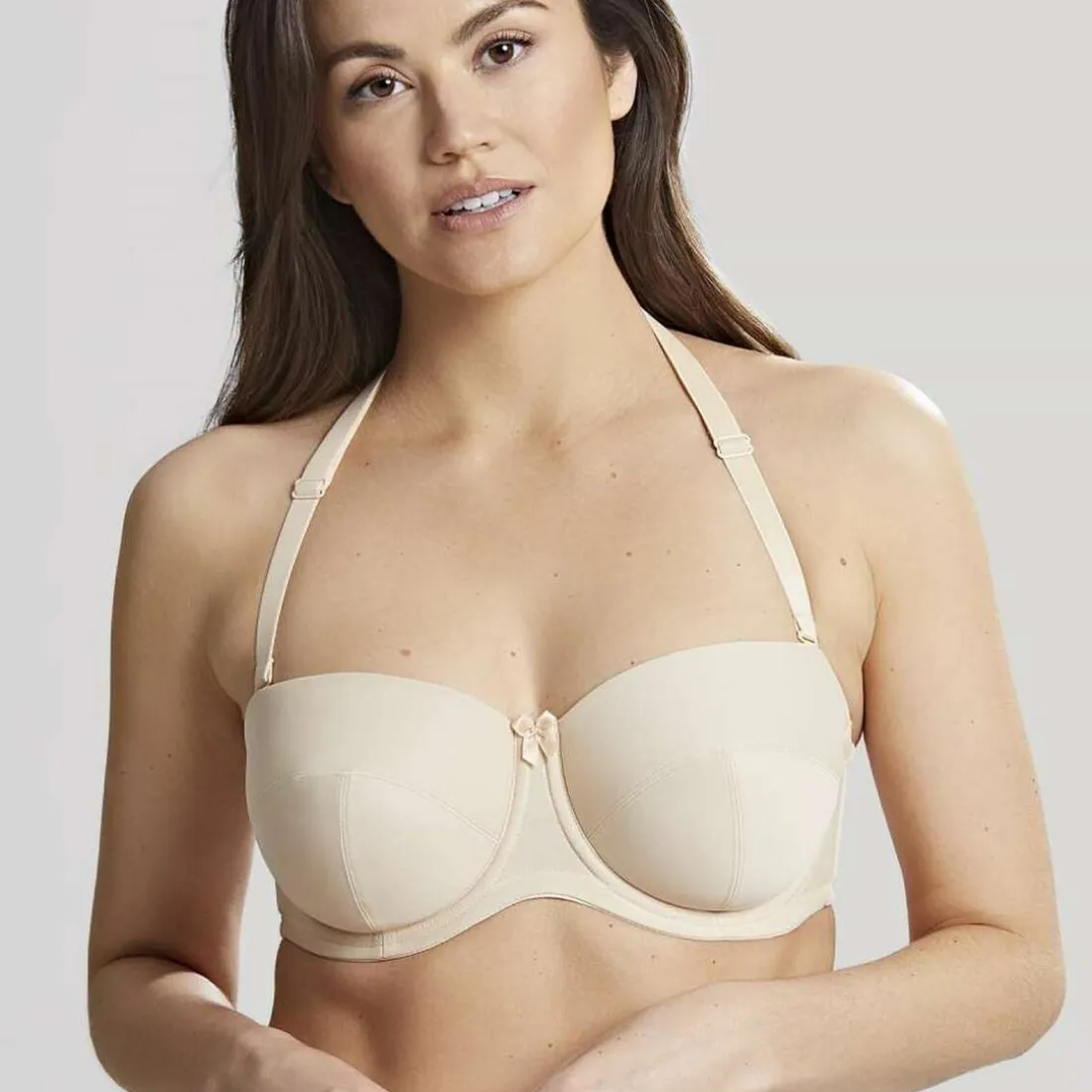 Soutien-Gorge Bandeau à Bretelles Amovibles Chair