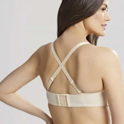 Soutien-Gorge Bandeau à Bretelles Amovibles Chair