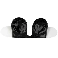 Soutien-gorge bandeau adhésif dos nu et décolleté plongeant Noir Bye Bra