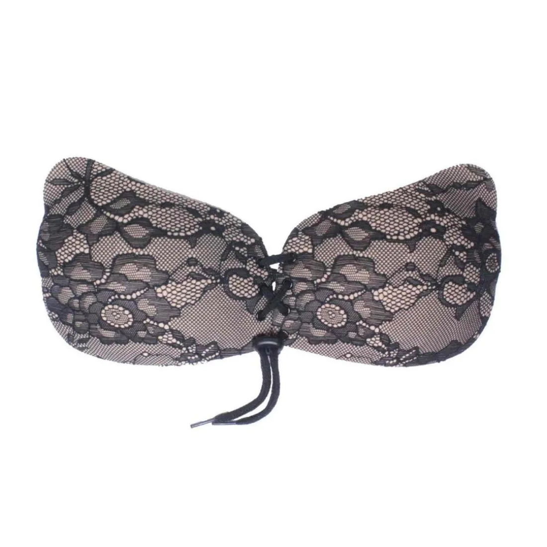 Soutien-gorge bandeau adhésif dos nu - Noir Bye Bra