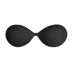 Soutien-gorge bandeau adhésif dos nu noir