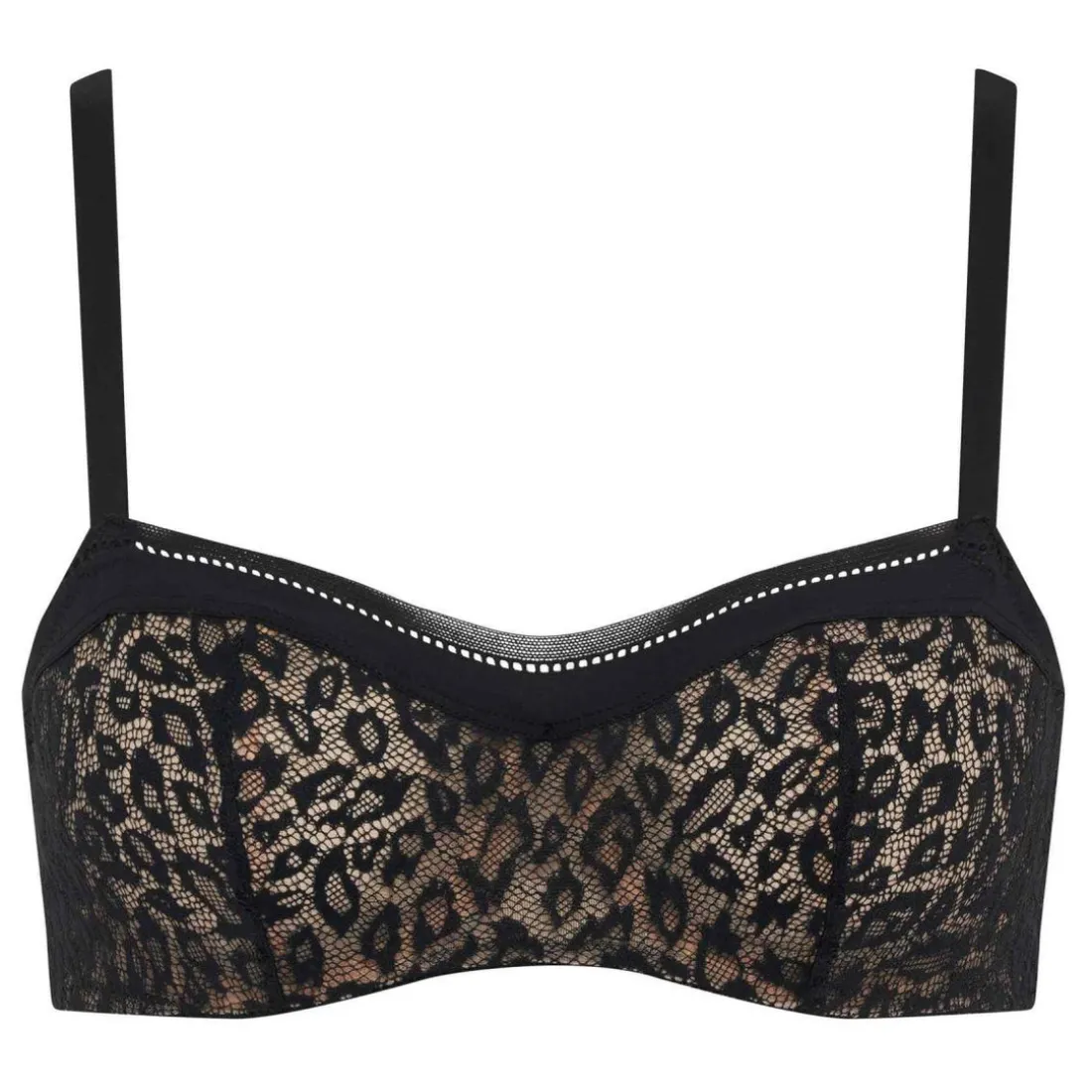 Soutien-gorge Bandeau Armatures - Noir Passionata