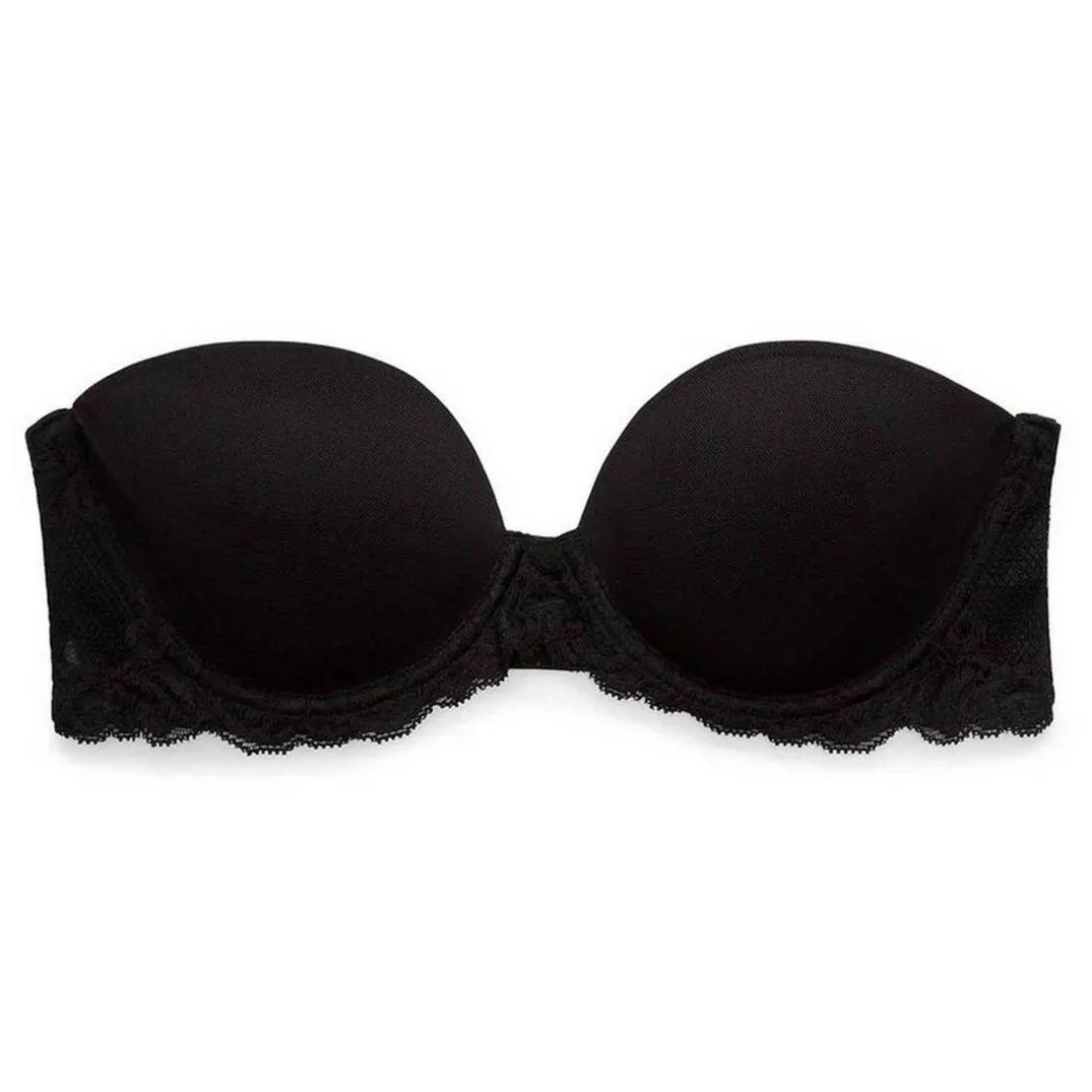 Soutien-gorge bandeau armatures - Natori Noir en nylon