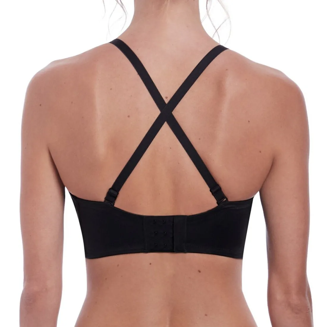 Soutien-gorge bandeau armatures Fantasie AURA Black