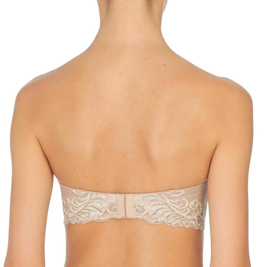 Soutien-gorge bandeau armatures - Natori Rose en nylon