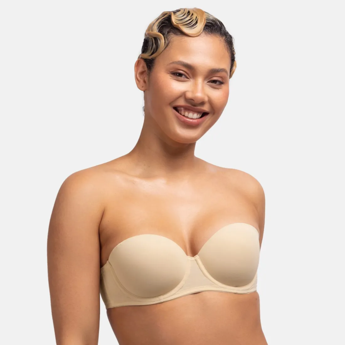 Soutien-gorge Bandeau beige