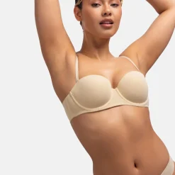 Soutien-gorge Bandeau beige