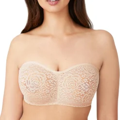 Soutien-gorge bandeau chair en nylon