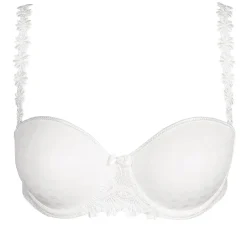 Soutien-gorge bandeau nacre