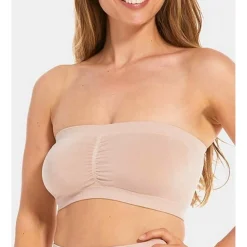 Soutien-gorge bandeau sans armatures - Rose MAGIC bodyfashion en bambou