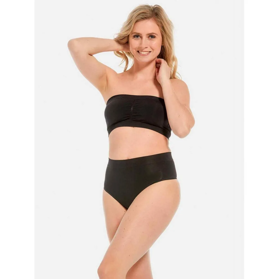 Soutien-gorge bandeau sans armatures - Noir MAGIC bodyfashion