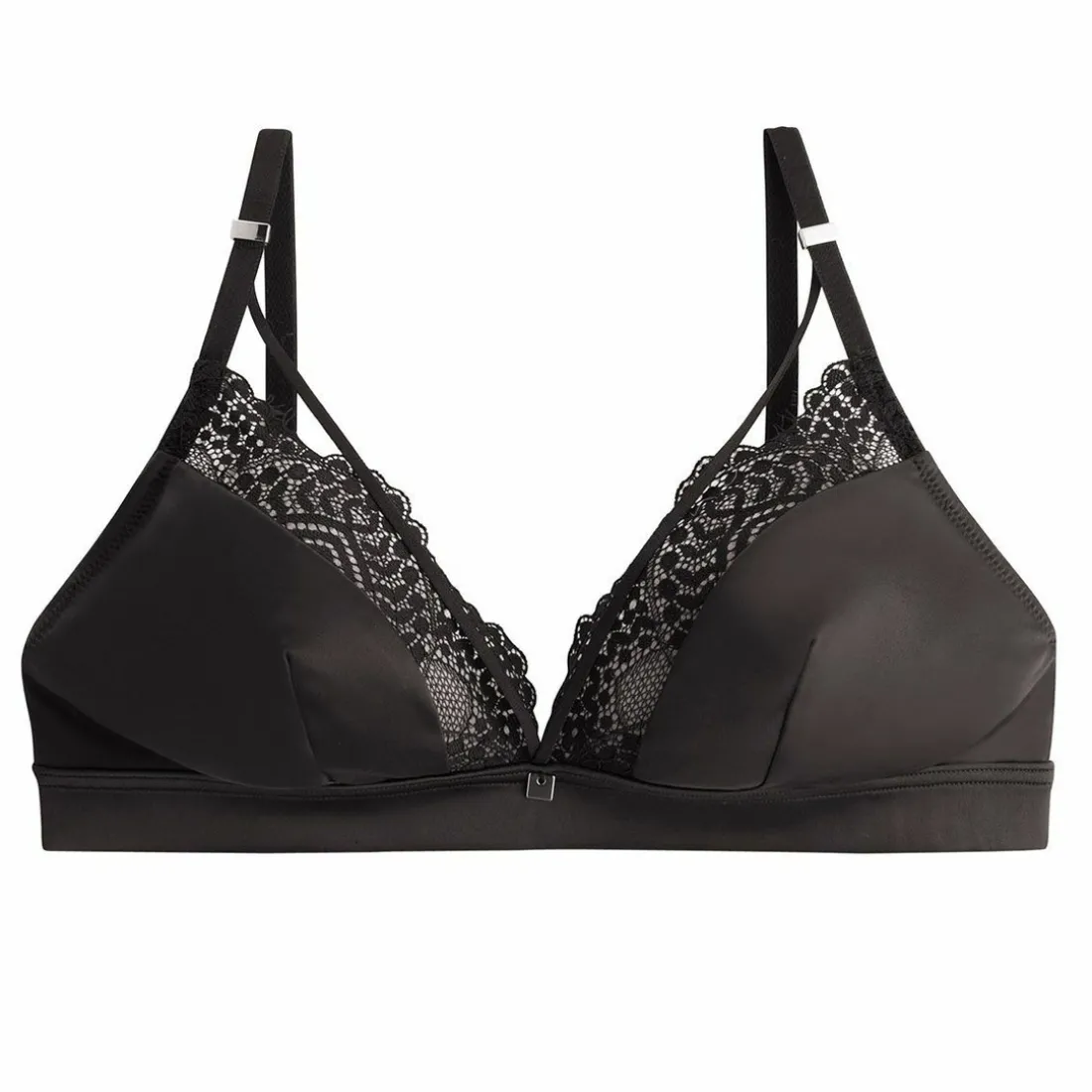 Soutien-gorge bandeau sans armatures - Noir