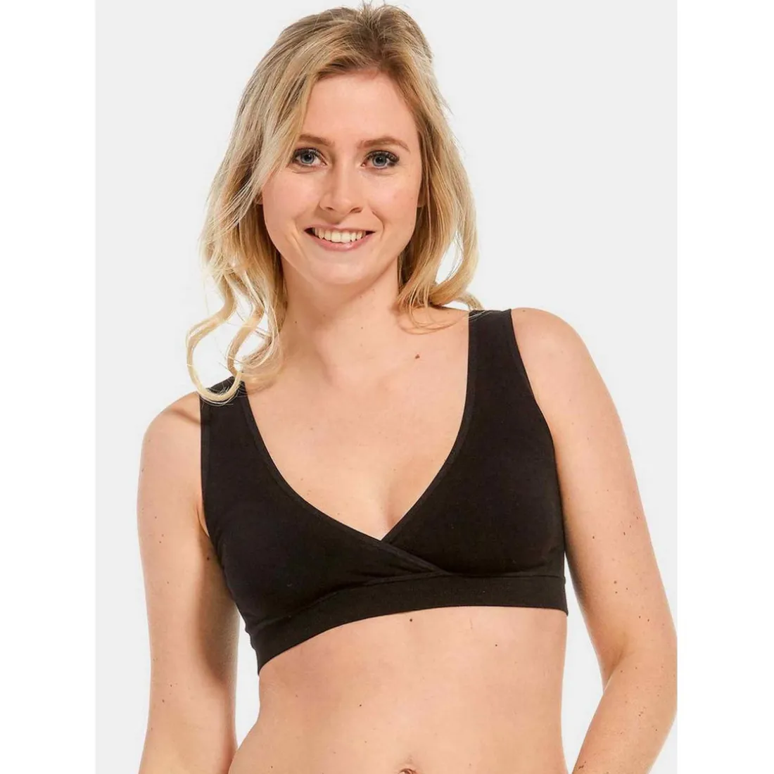 Soutien-gorge Body Soft Bambou sans armature Noir