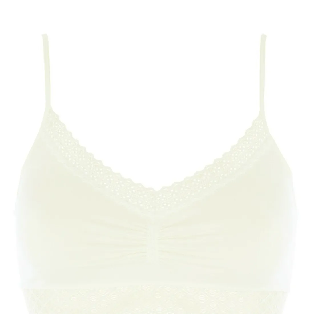 Soutien-gorge brassiere sans armatures gris