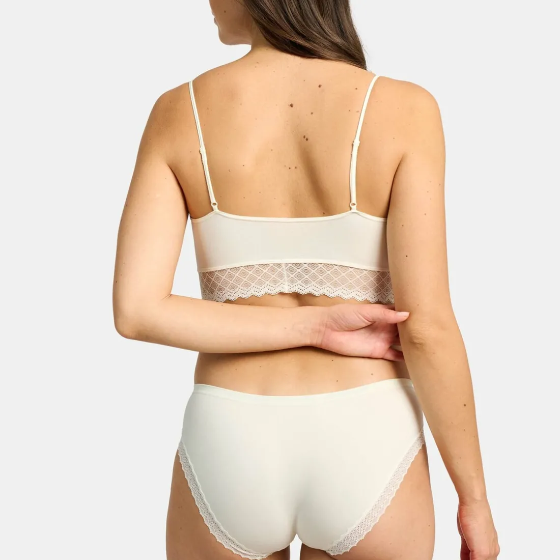 Soutien-gorge brassiere sans armatures gris