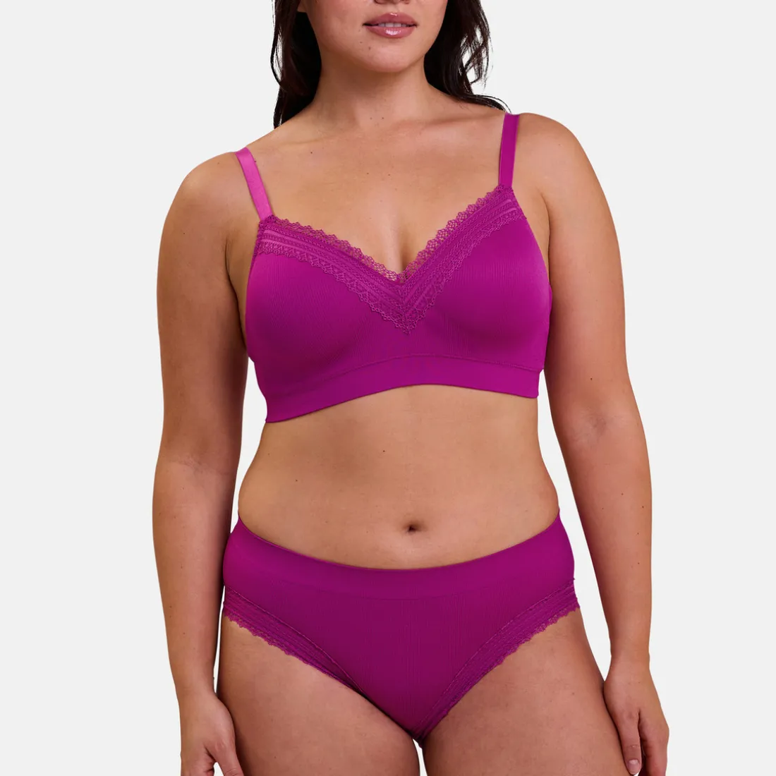 Soutien-gorge brassière coques sans armatures