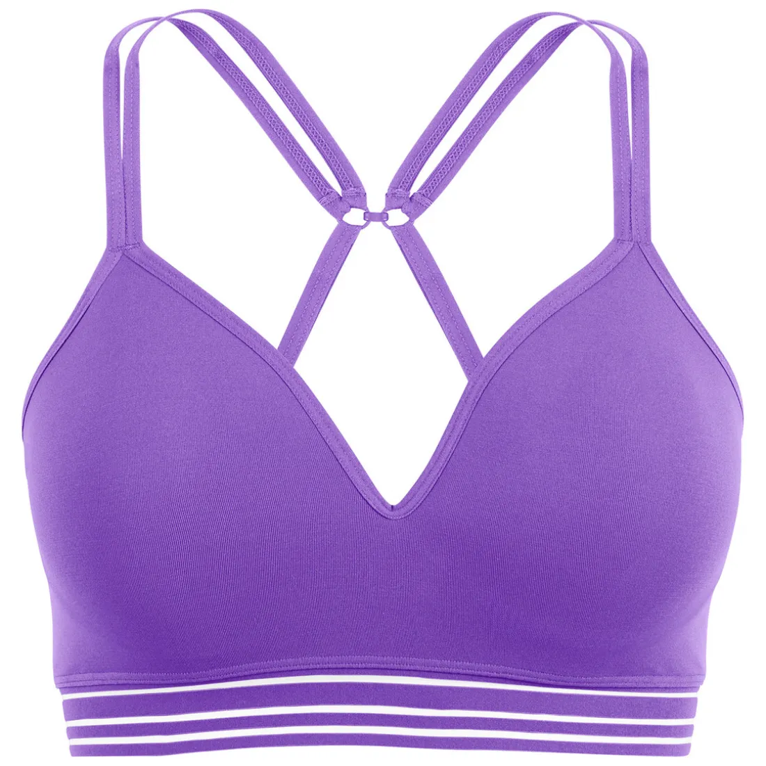 Soutien-gorge brassière coques sans armatures - Violet