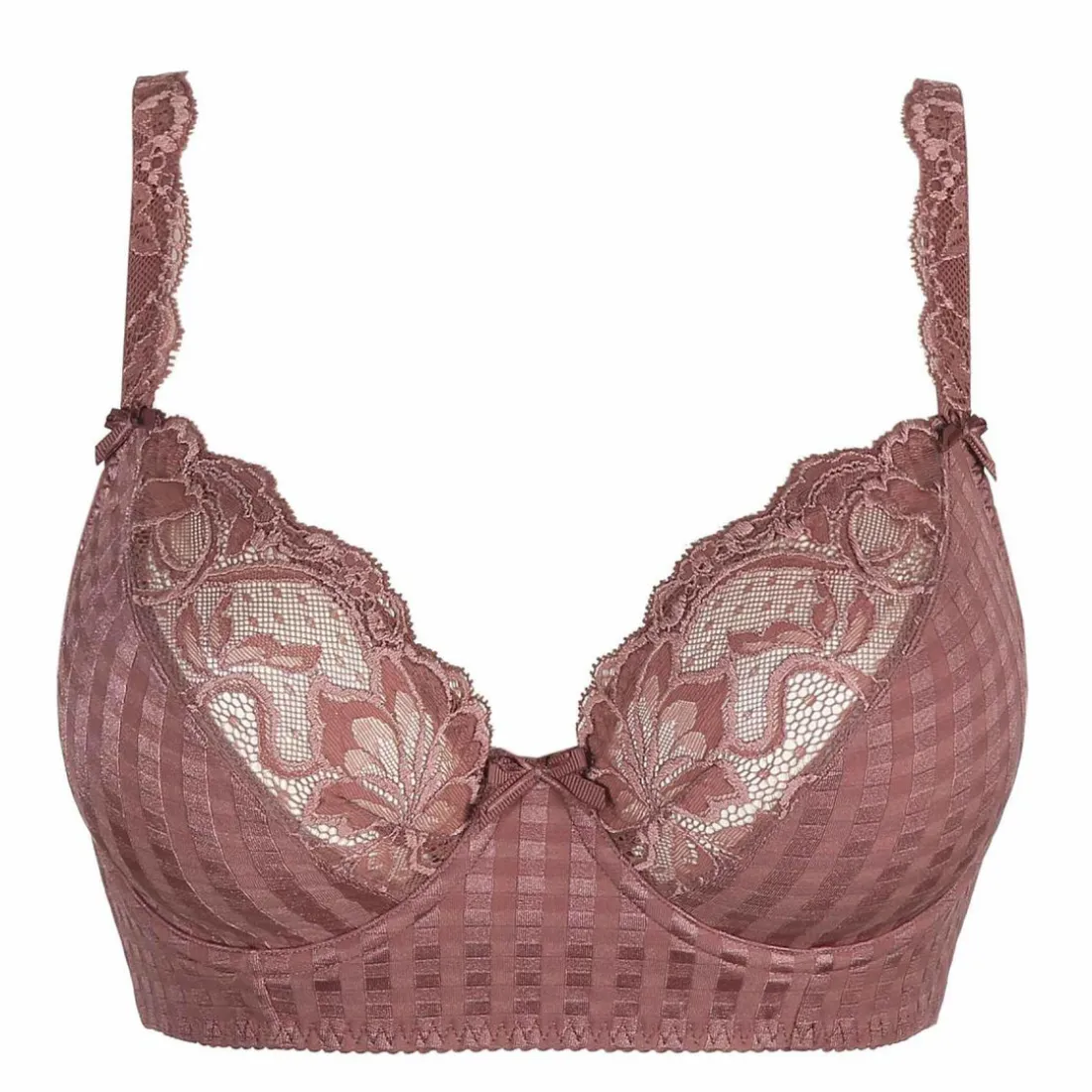 Soutien-gorge bustier armatures - Rose