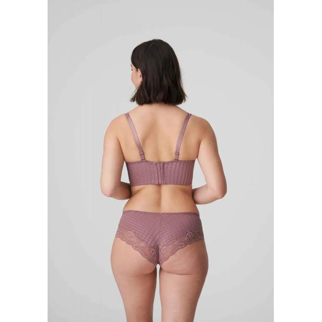 Soutien-gorge bustier armatures - Rose