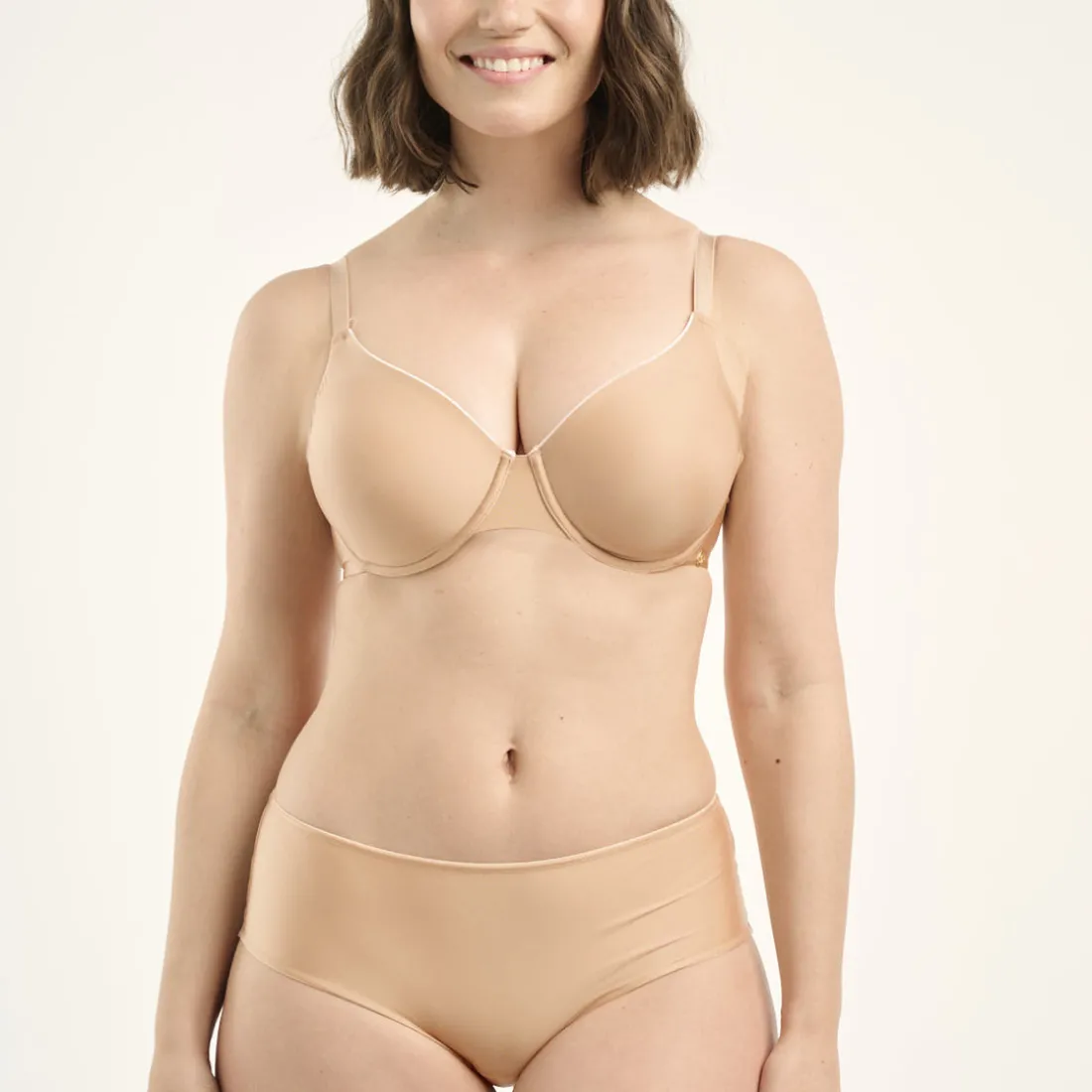 Soutien-Gorge Classique Moulé Armatures Beige