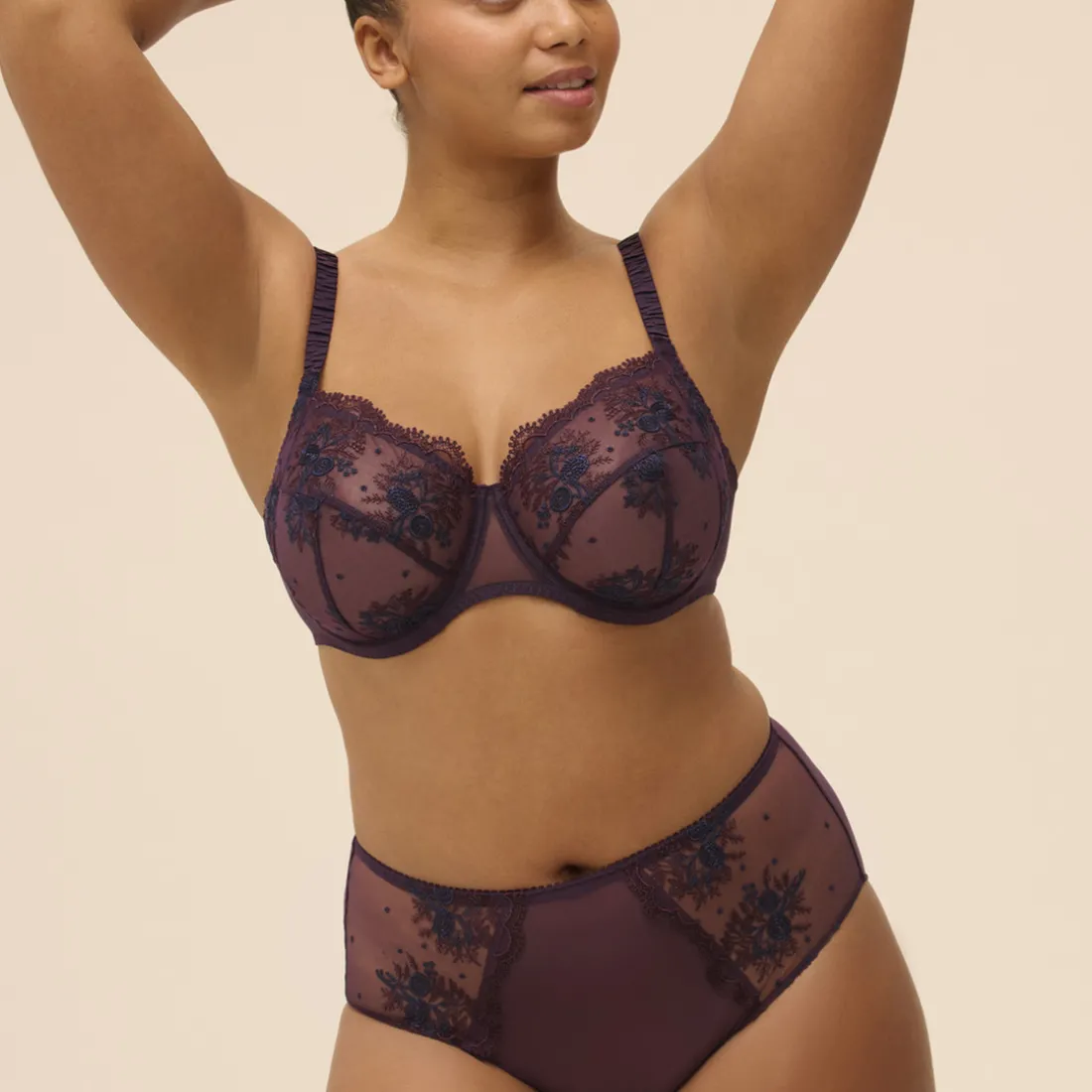Soutien-gorge confort & maintien violet