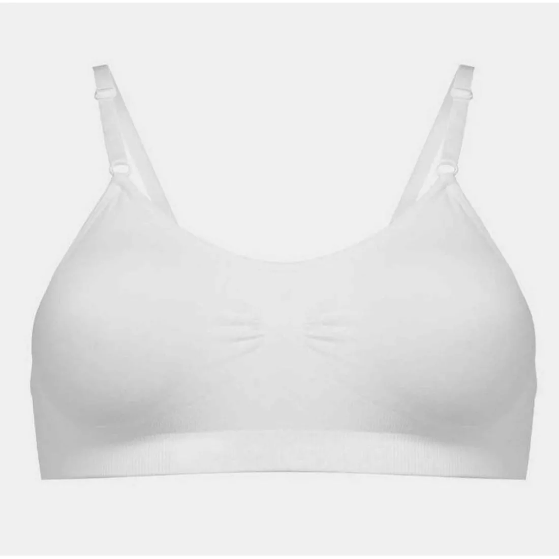Soutien-gorge Confort bretelles fines sans armature Blanc