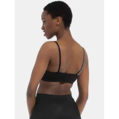 Soutien-gorge Confort bretelles fines sans armature Noir