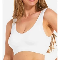 Soutien-Gorge Confort classique sans armature Blanc