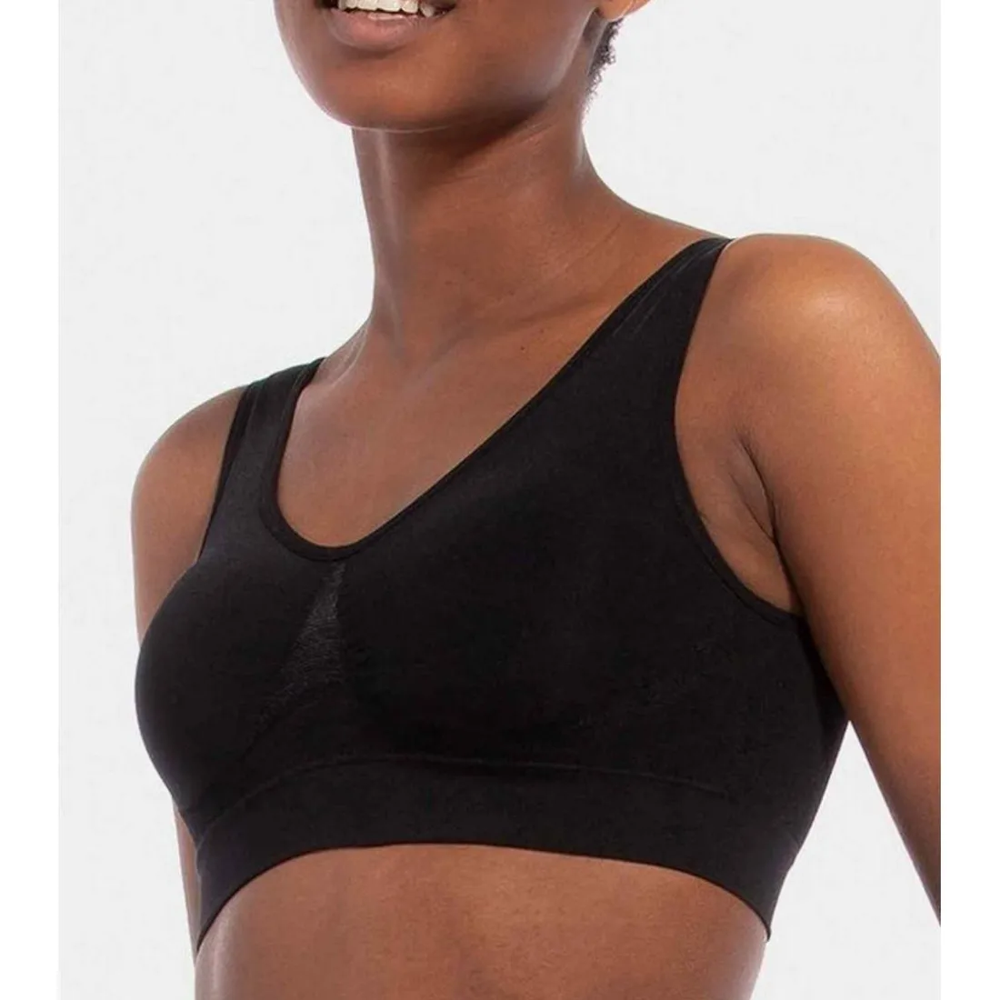 Soutien-Gorge Confort classique sans armature Noir