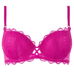 Soutien-gorge coques à armatures rose