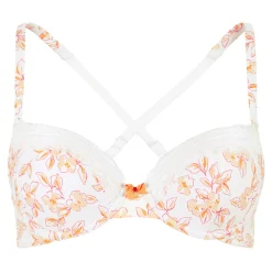 Soutien-gorge coques à armatures rose blanc