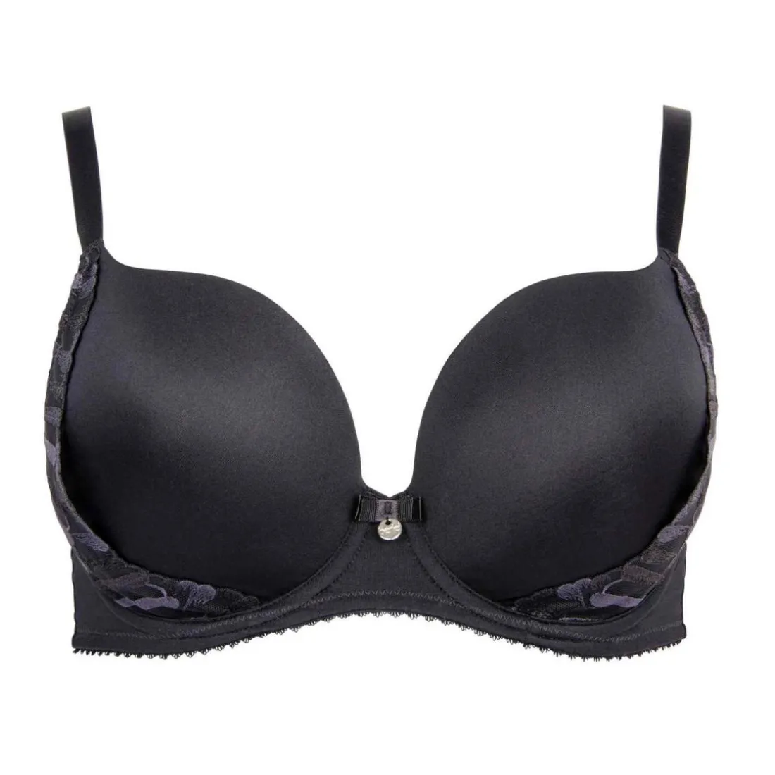 Soutien-gorge coques armatures - Noir