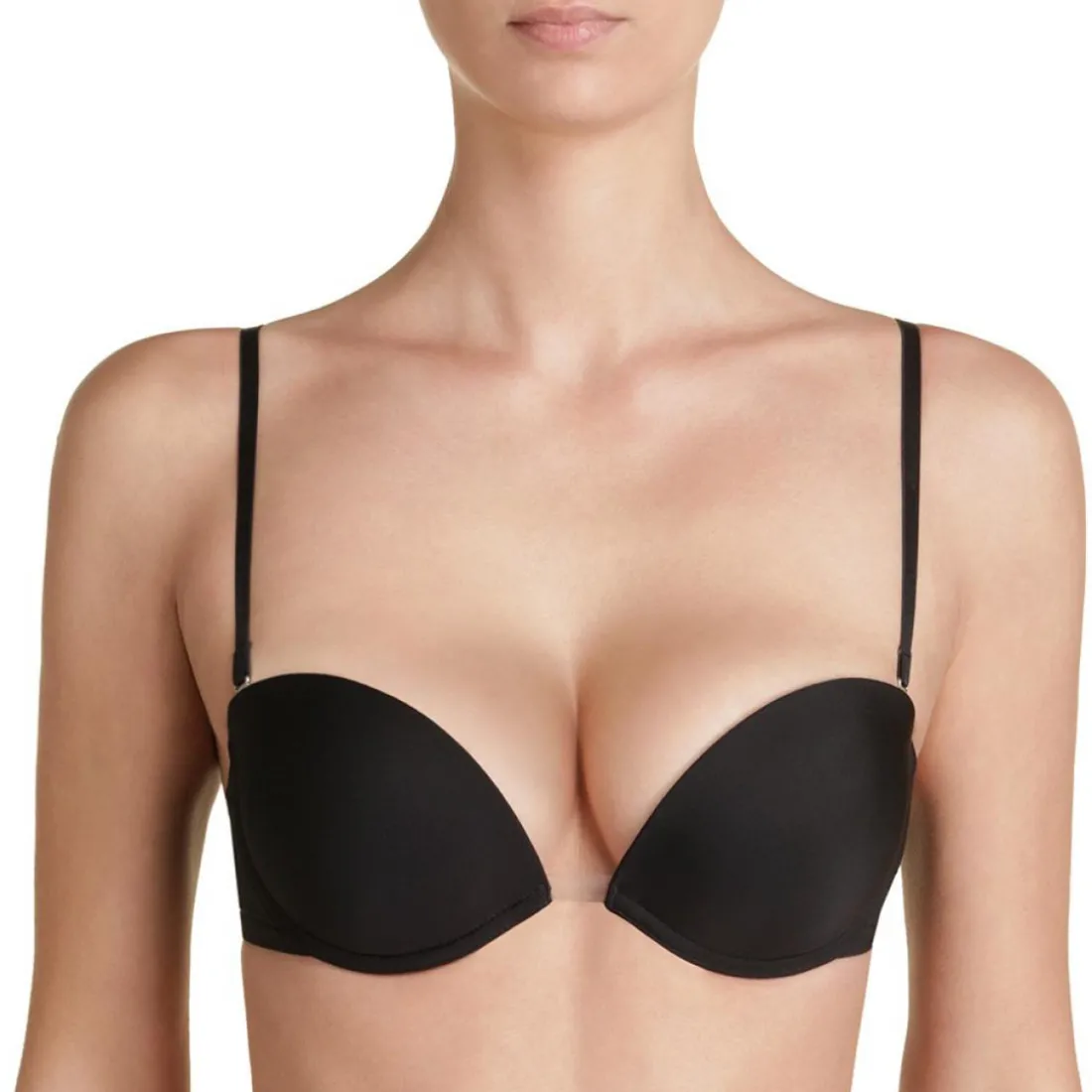 Soutien-gorge coques armatures multi-positions noir