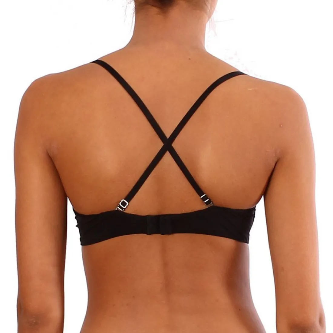 Soutien-gorge coques armatures multi-positions noir