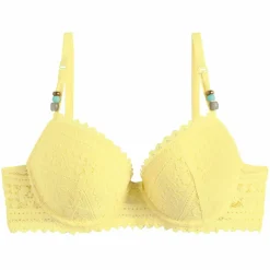 Soutien-gorge coques armatures Pomm Poire - Jaune
