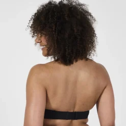 Soutien-gorge coques bandeau armaturé Noir