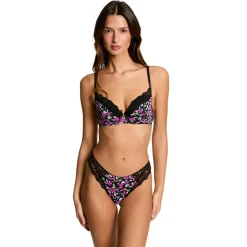 Soutien-gorge coques moulées noir Heloise