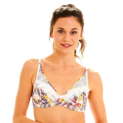 Soutien-gorge coques moulées armatures - Blanc Pomm Poire